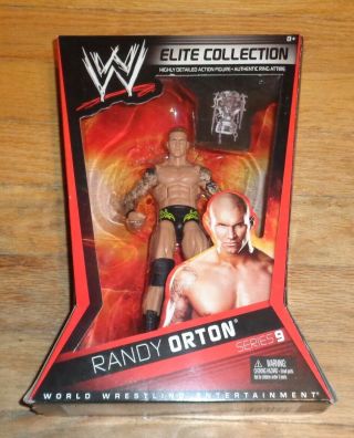 2010 Wwe Wwf Mattel Randy Orton Elite Wrestling Figure Series 9 Viper Rko