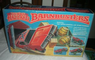 1981 Knickerbocker Dukes Of Hazzard Barnbusters Empty Box,