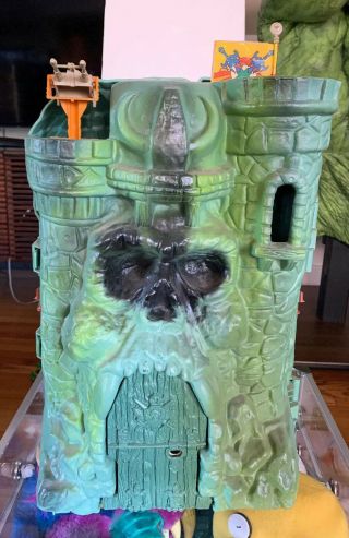 Vintage Masters Of The Universe Castle Grayskull Playset Near Complete Motu