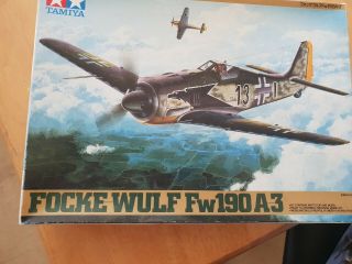 Tamiya Models 1/48 Scale Focke Wulf Fw190 A - 3