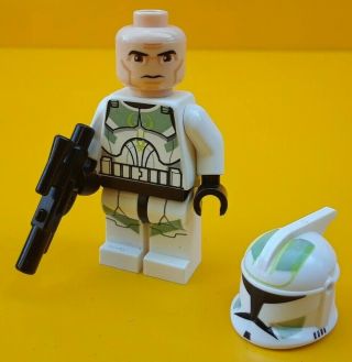 Lego ® - Star Wars ™ - Clone Trooper Clone Wars With Sand Green Markings 7913