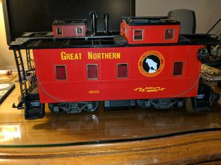 Aristo - Craft Art - 42101 Great Northern Steel Caboose Car G - Scale