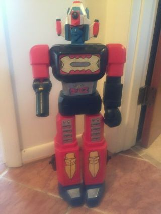 Vintage Tall Transformer Type Robot By Y & K,  Made In Japan