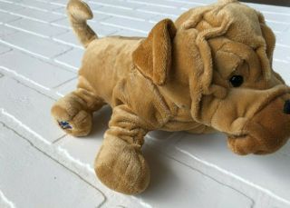 Webkinz Ganz Shar Pei Dog Plush Stuffed Toy