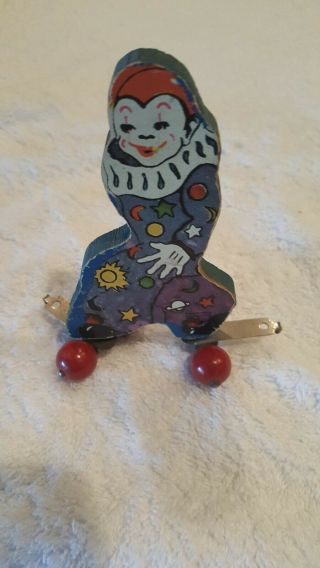 1932 Fisher - Price Woodsey Wee Clown
