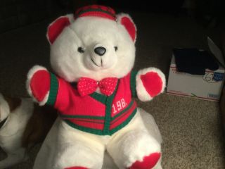 1989 Kmart Holiday Santa Bear 18 