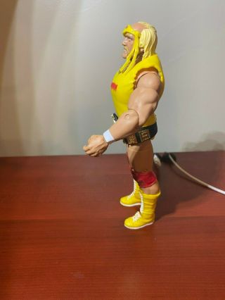 Mattel WWE Defining Moments Hulk Hogan Elite Hulkamania Loose Complete with Belt 3