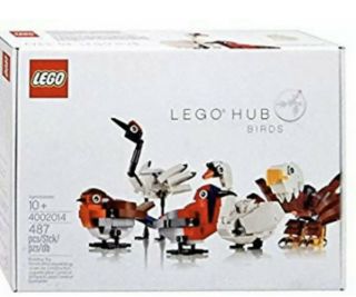 Lego 4002014 Lego Hub Birds Employee Exclusive Rare