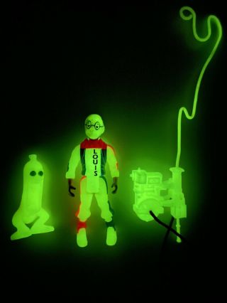 The Real Ghostbusters Ecto Glow Heroes Louis Tully Complete Loose Kenner 1991