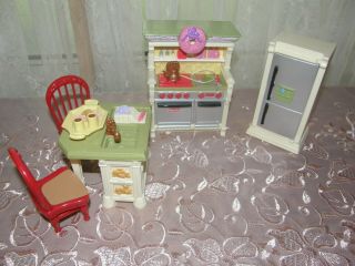 Fisher Price Loving Family Doll House Kitchen Set Whistling Kettle