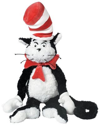 Manhattan Toys Dr.  Seuss Cat In The Hat Large 27 " Plush Toy