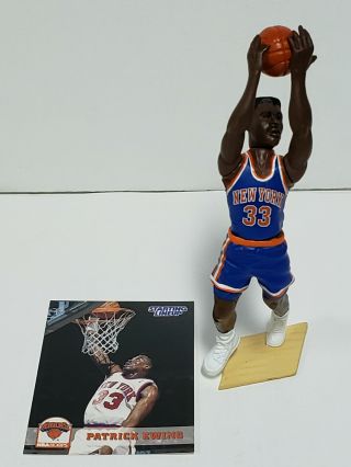 Patrick Ewing Kenner Starting Lineup Slu 1994 Nba Figure & Card York Knicks
