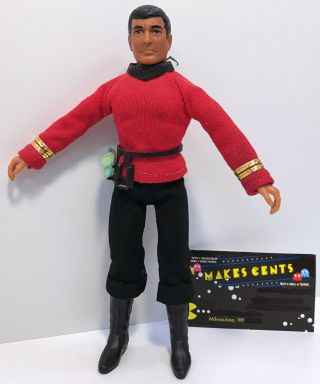 Vintage 1970’s 8 " Mego Star Trek Scotty Mr Scott Scottie Action Figure