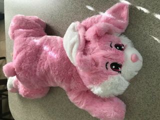 Dan Dee Pink/ White Bunny Rabbit 28 " Long Laying Stuffed Plush