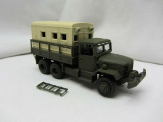 Roco Minitanks 484 Us Army M35a2 2.  5 Ton Cargo Truck With Radio Container