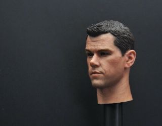 The Bourne Identity Matt Damon Head Sculpt 1/6 Fit 12  Action Figure Model Hot 3