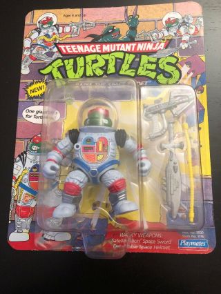 1990 Teenage Mutant Ninja Turtles Raph The Space Cadet In Package Playmates