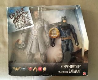Dc Justice League Batman Vs Steppenwolf Action Figure Set 12 Inch 2 Pack Toy