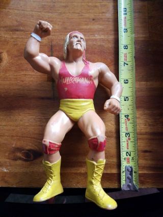 Vintage Wwf Hulk Hogan Hulkamania Action Figure Doll