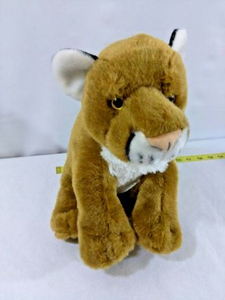 Wild Republic K&m International Mountain Lion Cub Plush 12 " Stuffed Animal