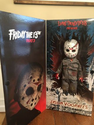 Living Dead Dolls Friday The 13th Part 3 Jason Voorhees
