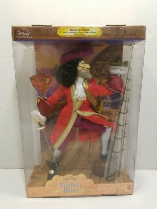 Limited Edition Walt Disney Peter Pan Captain Hook Doll Figure 1999 Mattel