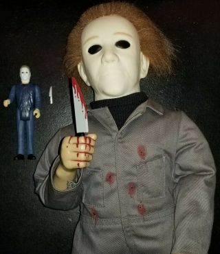 Halloween Michael Myers 18 " Doll W Sound Rip Series,  Re Action Funko Figure