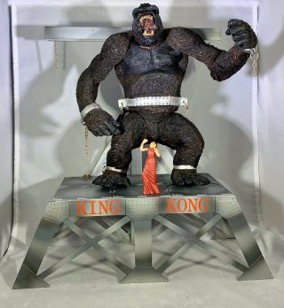 Mcfarland Movie Maniacs 3 King Kong Deluxe Box Set