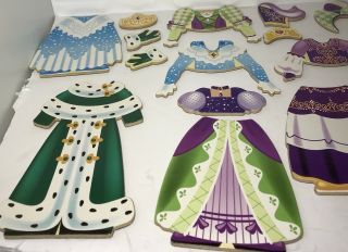 Melissa And Doug Deluxe Magnetic Wooden Dress Up Princess Elise Pretend Play Usa