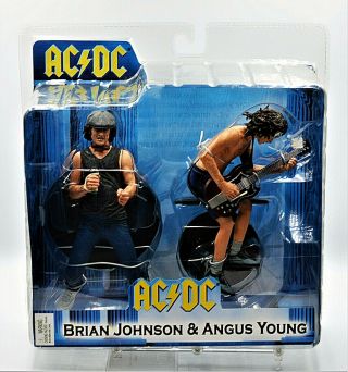 Neca Ac/dc Brian Johnson & Angus Young 2 Pack Figures Misb 2007