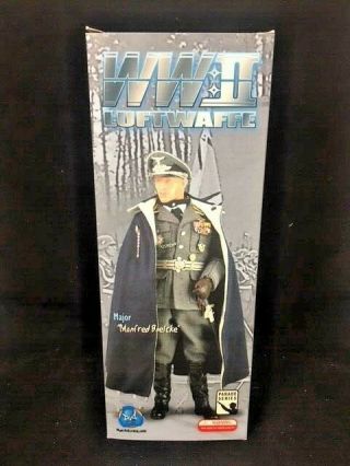 Did 1/6 Scale 12 " Wwii Luftwaffe Major " Manfred Boelckef " Action Figure D80027
