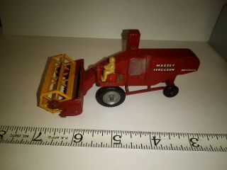 Vintage Lesney Massey Ferguson 780 Combine Harvester No 5 Collectible Farm Toy