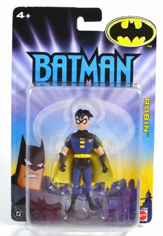 Batman The Animated Series Robin 4 " Figure Moc 2006 Mattel