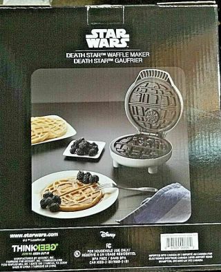 Star Wars Death Star Cuisinart Think Geek Waffle Maker 2