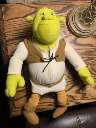 Shrek 2 The Ogre Plush Stuffed Dreamworks 2004 Nanco 13 " Animal Movie Monster