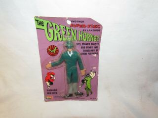 Vintage Abc Tv Show The Green Hornet Flex Figure By Lakeside On C