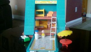 Vintage Fisher Price A Frame House