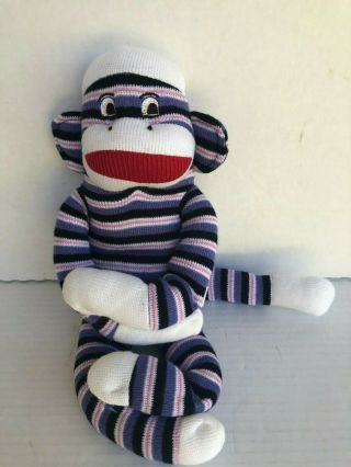 Sock Monkey Purple/pink Street Players 2009