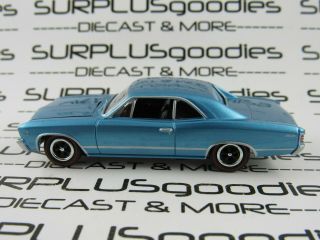 Johnny Lightning 1:64 Loose Collectible Blue 1967 Chevrolet Chevelle Malibu