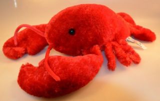 17 " Mary Meyer Flip Flops Plush Red Lobster 2000 - Stuffed Animal - Soft