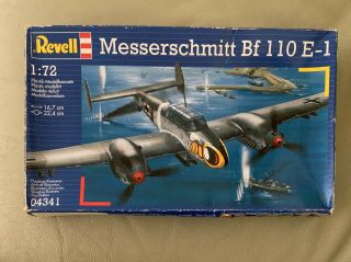 1/72 Revell Messerschmitt Bf 110 E - 1