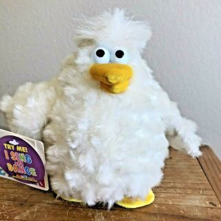 Dan Dee Chicken Animated Plush Sings Dances To Chicken Dance Song Great