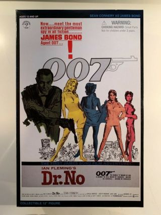 Sideshow 007 James Bond Dr.  No 12” Sean Connery Figure Nib