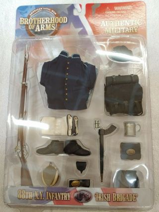 Civil War,  Brotherhood Of Arms,  88th Ny Infantry Irish Brigade Accessories Set
