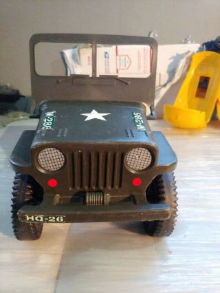 Vintage Gi Joe Jeep.  (pawtucket) For 12 Inch Action Figures.