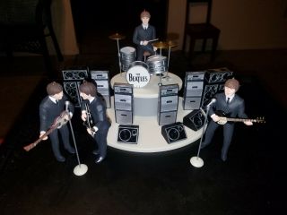 The Beatles Hallmark Live In Washington Dc 1964 Gift Set Action Figures