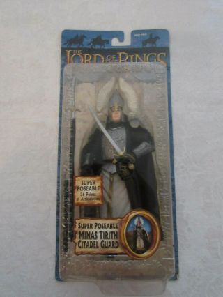 Toy Biz Lord Of The Rings Return King Poseable Minas Tirith Citadel Guard