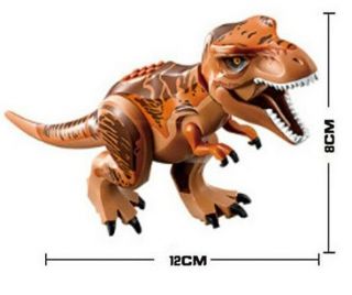 Tyrannosaurus T - Rex Dinosaur Jurassic Park Mini Figure Usa Can Play With Lego`s