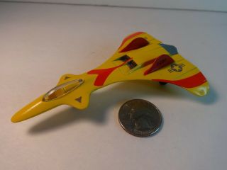 Hot Wings Yellow X - 111 Conquest Usaf Experimental Jet Airplane