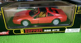 Ferrari 328 Gts 1:18 Diecast Car